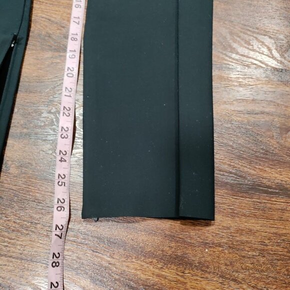 Athleta Stellar Trouser Size 2 Black Slim Fit Side Stash Pocket Euroluxe Fabric - Picture 12 of 15